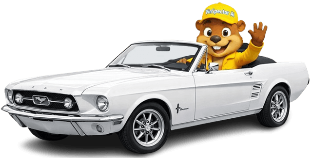 AI-powered Ford VIN check illustration