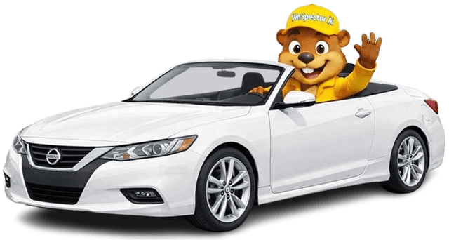 AI-powered Nissan VIN check illustration